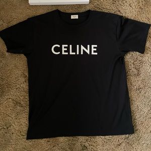Celine tee shirt comes w box